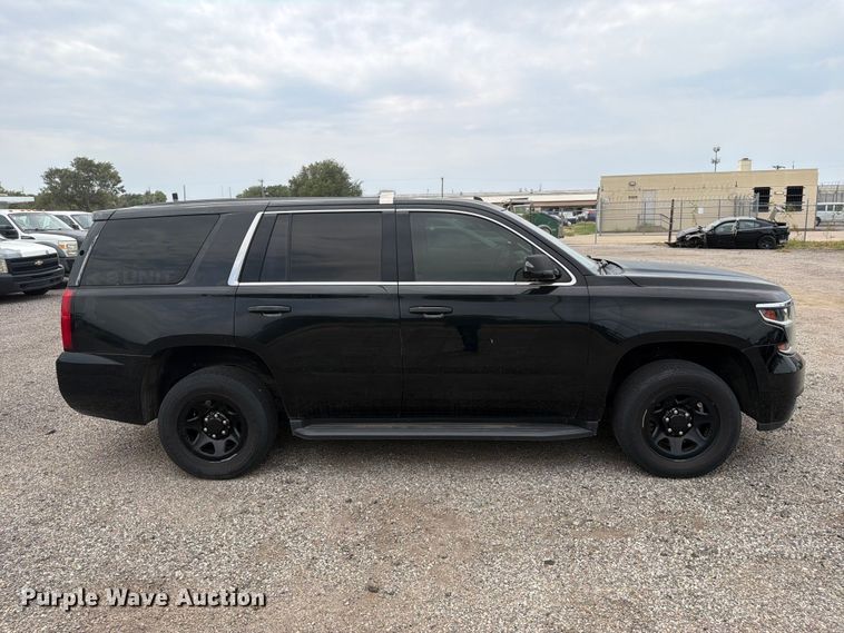 image for item EX4078 2017 Chevrolet Tahoe Police SUV