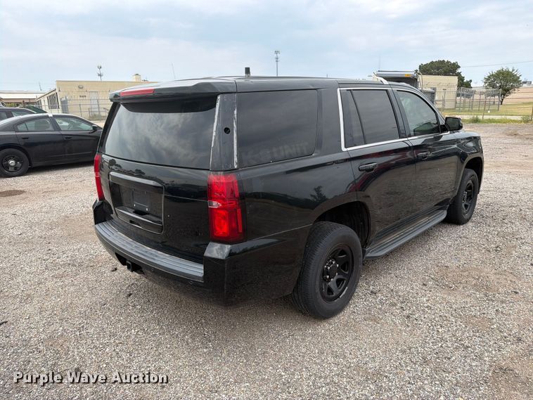 image for item EX4078 2017 Chevrolet Tahoe Police SUV
