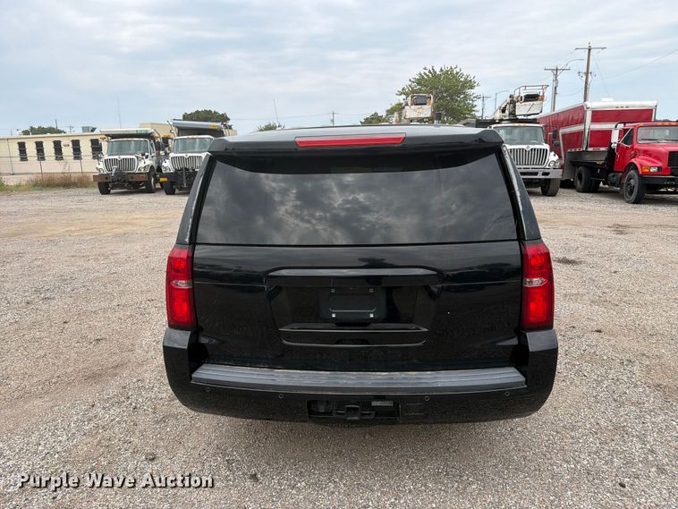image for item EX4078 2017 Chevrolet Tahoe Police SUV
