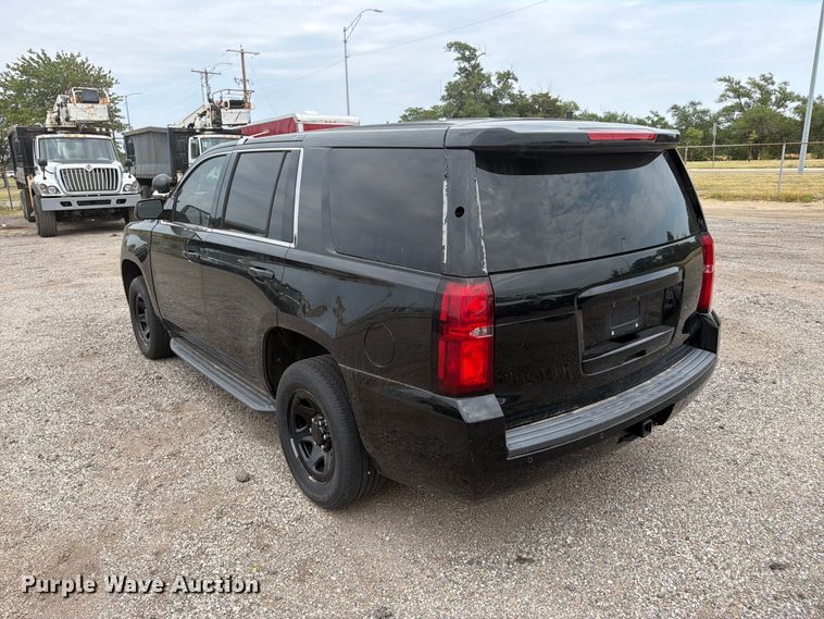 image for item EX4078 2017 Chevrolet Tahoe Police SUV