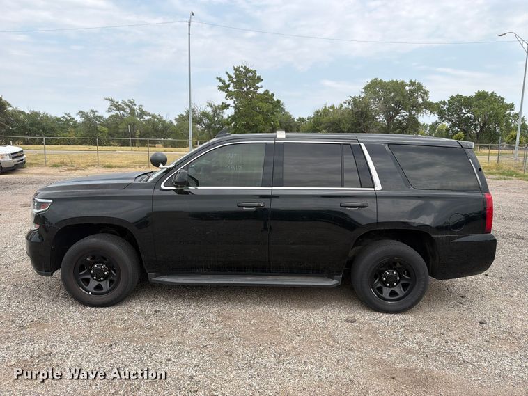 image for item EX4078 2017 Chevrolet Tahoe Police SUV