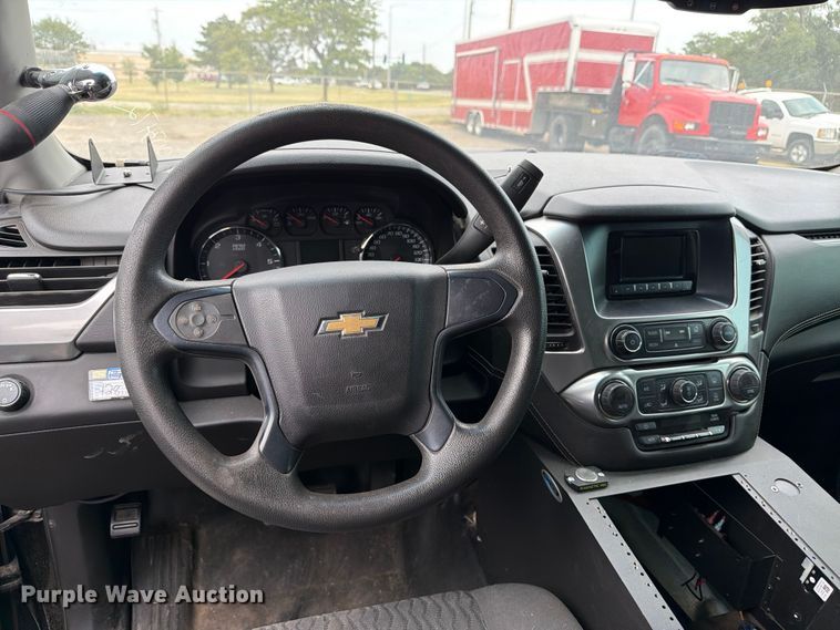 image for item EX4078 2017 Chevrolet Tahoe Police SUV