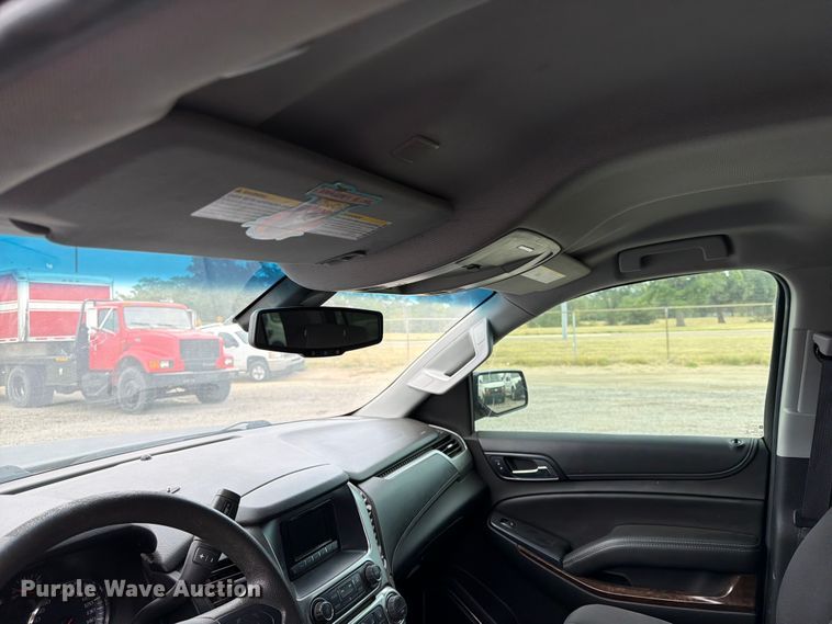 image for item EX4078 2017 Chevrolet Tahoe Police SUV