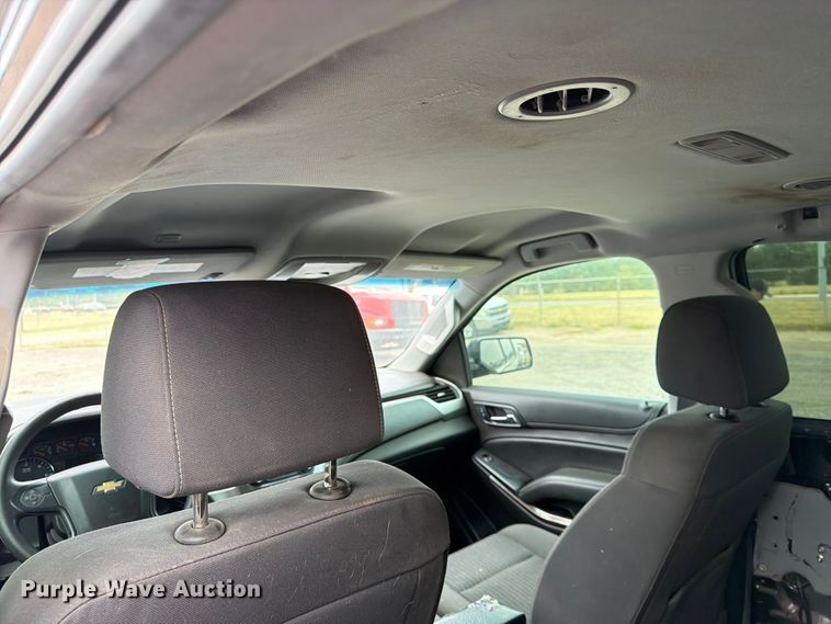 image for item EX4078 2017 Chevrolet Tahoe Police SUV