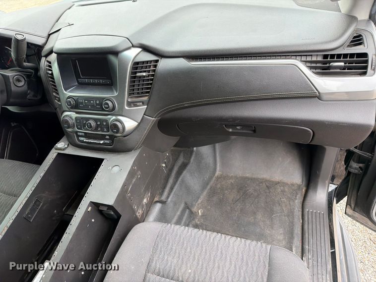 image for item EX4078 2017 Chevrolet Tahoe Police SUV
