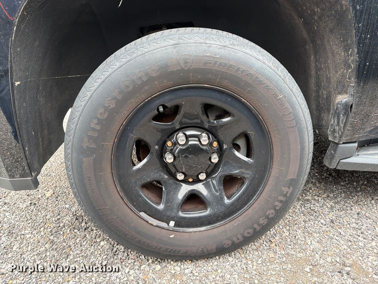 image for item EX4078 2017 Chevrolet Tahoe Police SUV