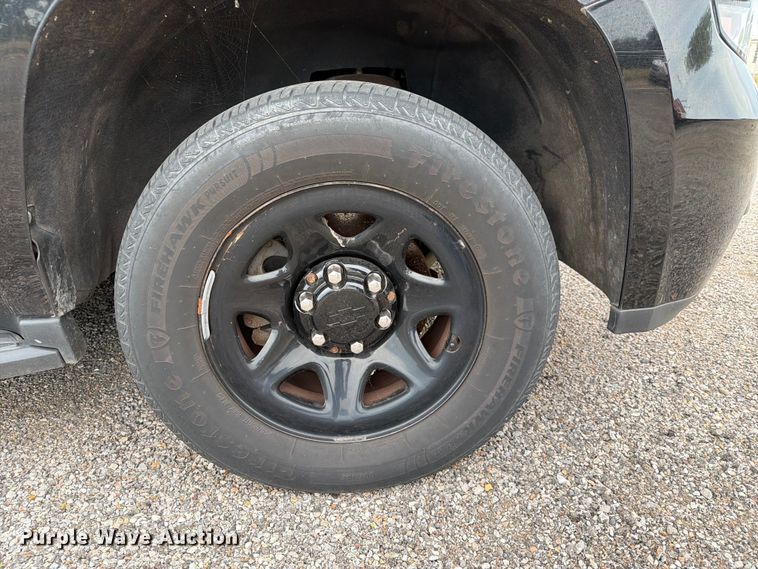 image for item EX4078 2017 Chevrolet Tahoe Police SUV