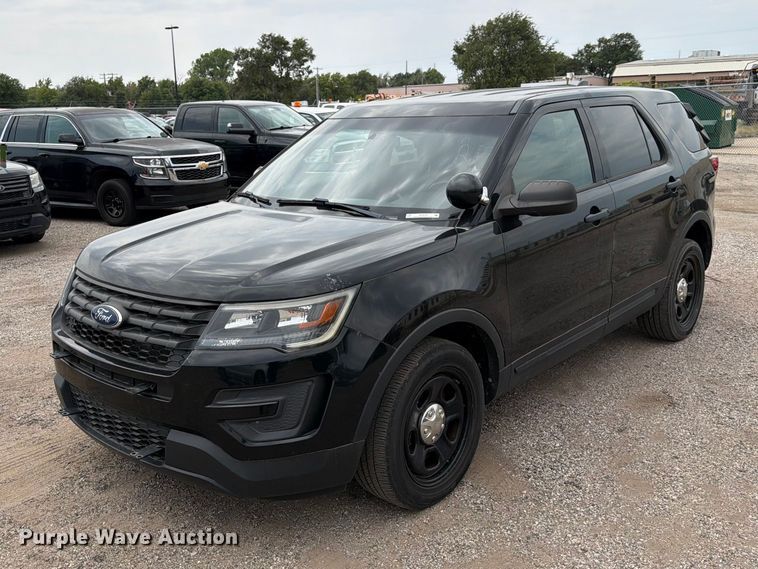 2018 Ford Explorer Police SUV