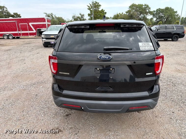 image for item EX4079 2018 Ford Explorer Police SUV