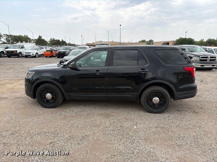 image for item EX4079 2018 Ford Explorer Police SUV