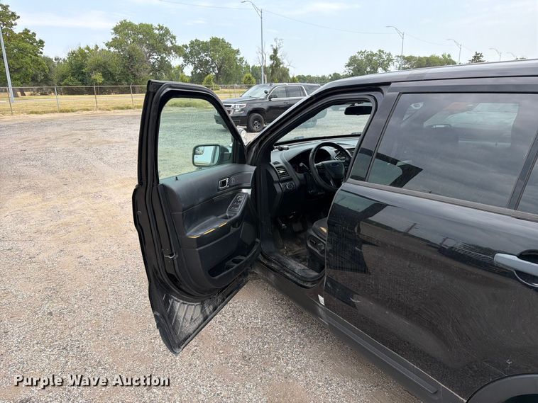 image for item EX4079 2018 Ford Explorer Police SUV