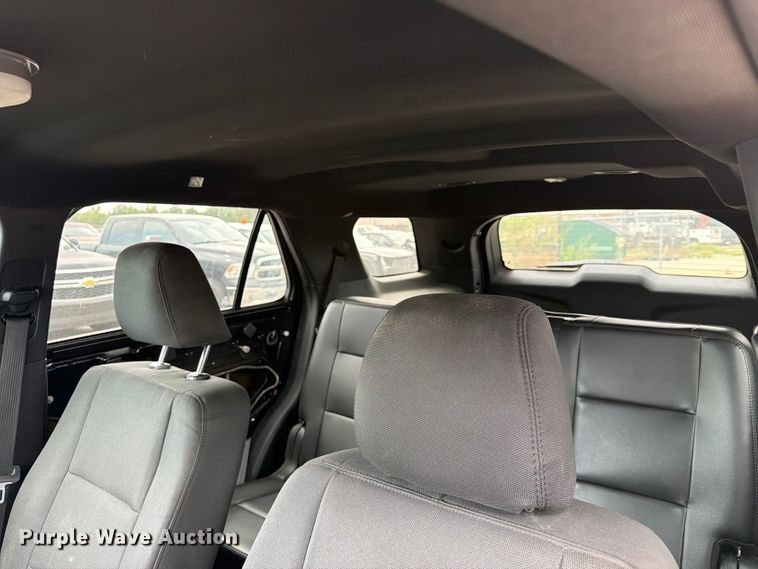 image for item EX4079 2018 Ford Explorer Police SUV