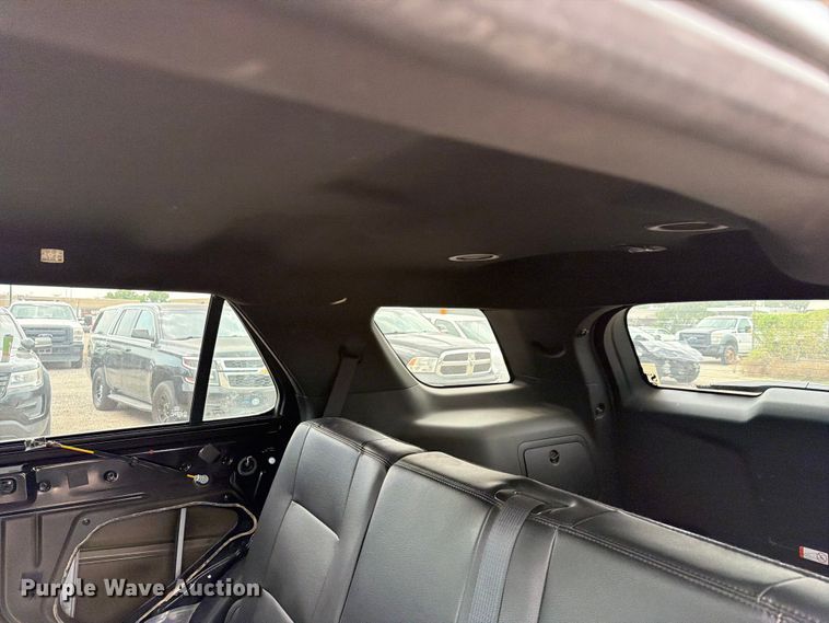 image for item EX4079 2018 Ford Explorer Police SUV
