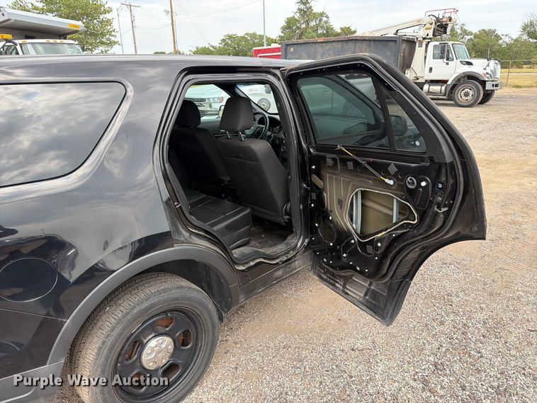 image for item EX4079 2018 Ford Explorer Police SUV
