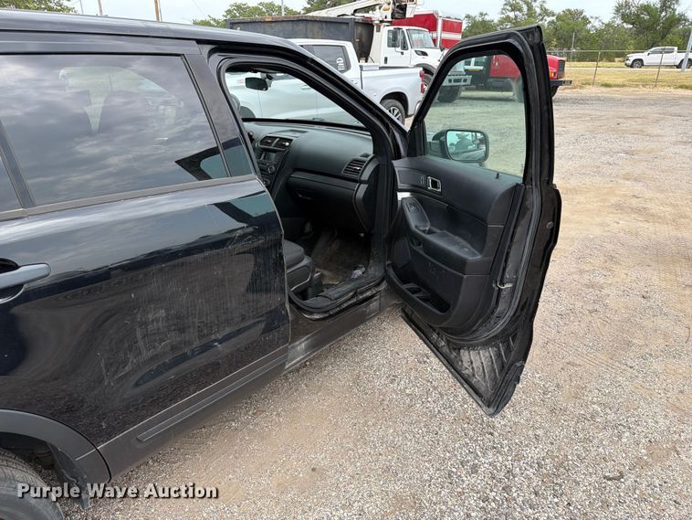 image for item EX4079 2018 Ford Explorer Police SUV