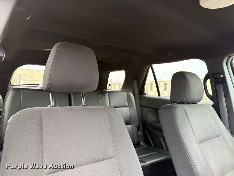 image for item EX4079 2018 Ford Explorer Police SUV