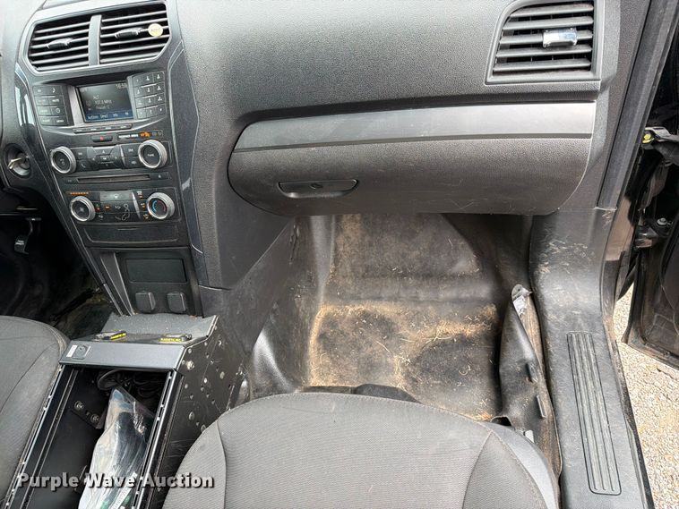 image for item EX4079 2018 Ford Explorer Police SUV
