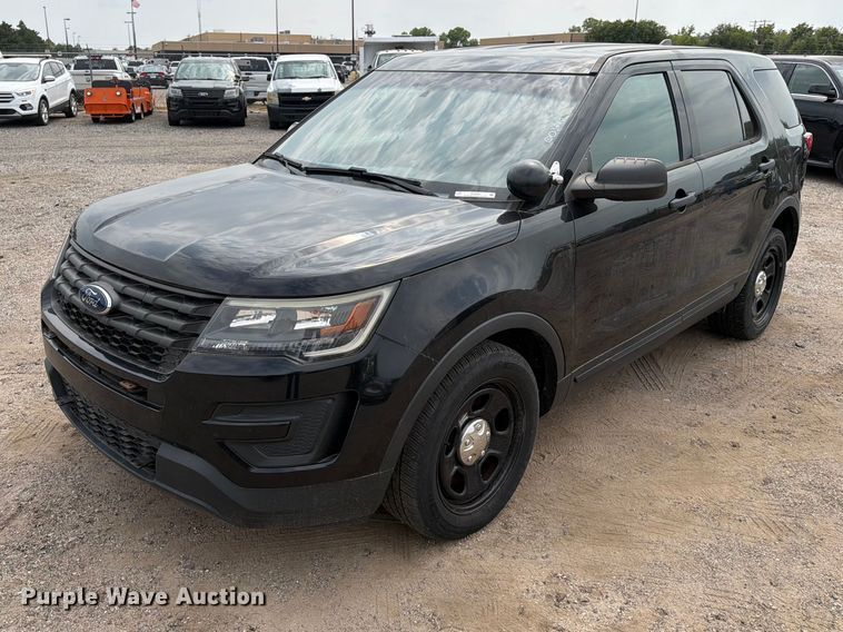2019 Ford Explorer Police SUV