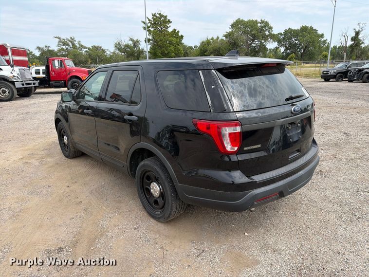 image for item EX4081 2019 Ford Explorer Police SUV