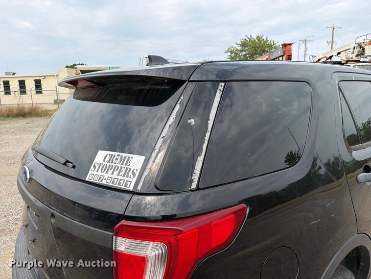 image for item EX4081 2019 Ford Explorer Police SUV