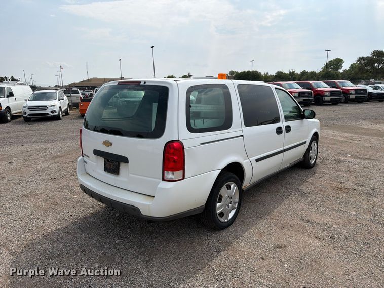 image for item EX4084 2008 Chevrolet Uplander cargo van