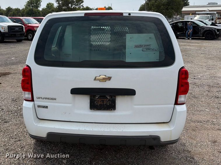 image for item EX4084 2008 Chevrolet Uplander cargo van