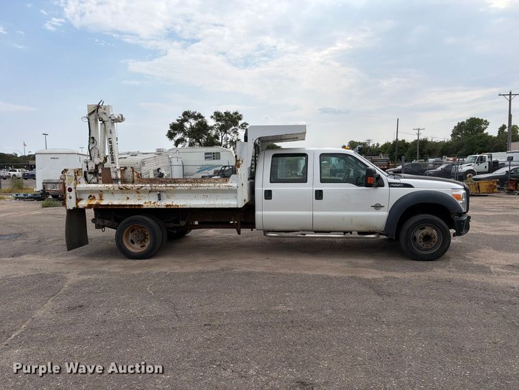 image for item EX4087 2016 Ford F550 dump truck