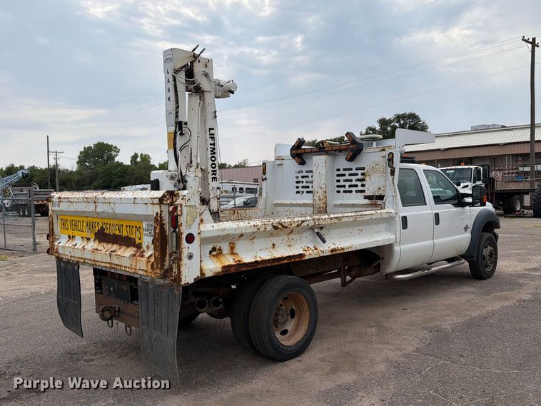 image for item EX4087 2016 Ford F550 dump truck