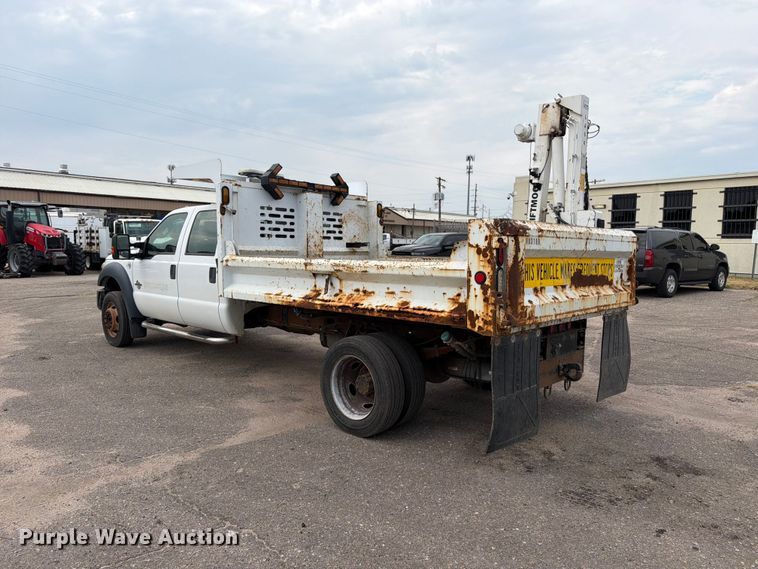 image for item EX4087 2016 Ford F550 dump truck