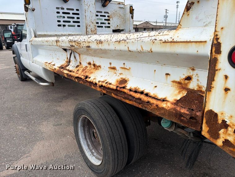 image for item EX4087 2016 Ford F550 dump truck