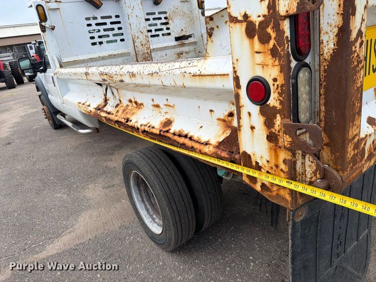 image for item EX4087 2016 Ford F550 dump truck