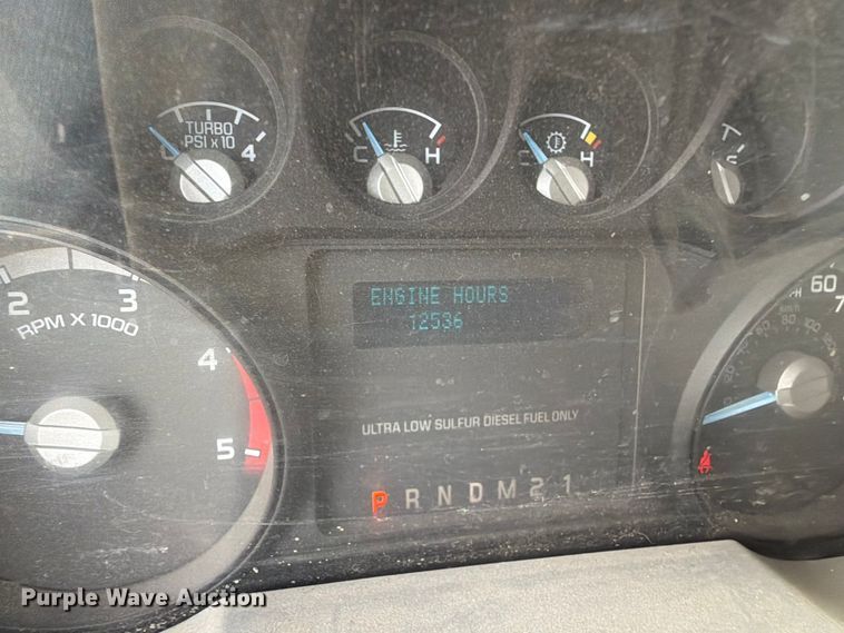 image for item EX4087 2016 Ford F550 dump truck