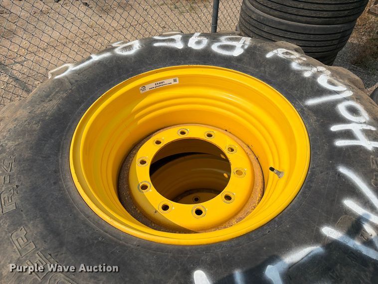 image for item EX4091 (2) 21L-24 tires and wheels