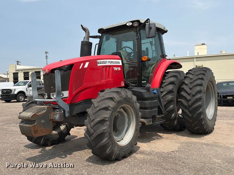 image for item EX4094 2013 Massey Ferguson 7619 Dyna-6 MFWD tractor