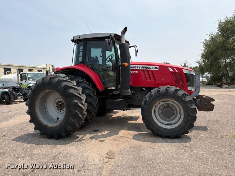 image for item EX4094 2013 Massey Ferguson 7619 Dyna-6 MFWD tractor
