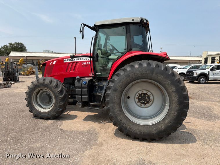 image for item EX4094 2013 Massey Ferguson 7619 Dyna-6 MFWD tractor
