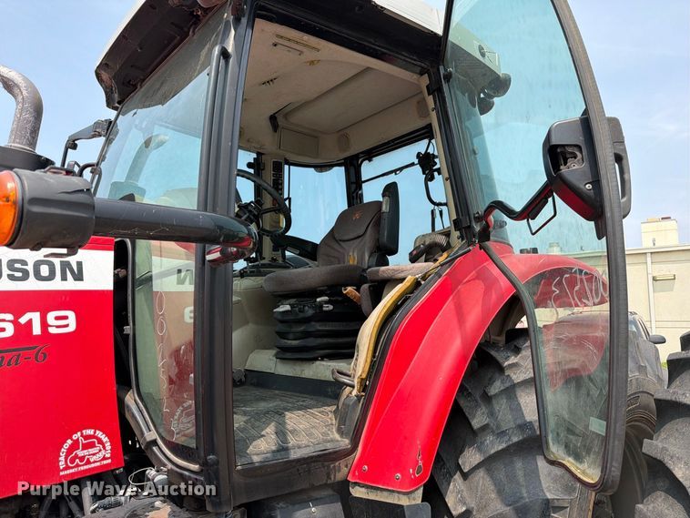 image for item EX4094 2013 Massey Ferguson 7619 Dyna-6 MFWD tractor