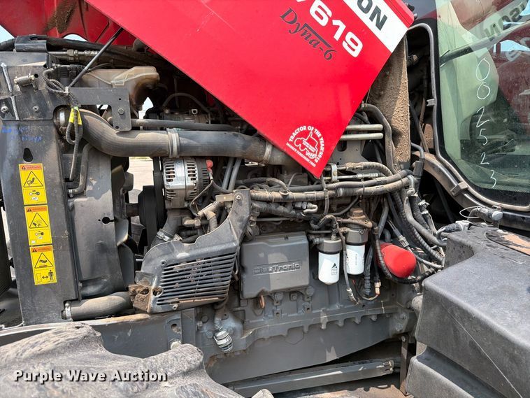 image for item EX4094 2013 Massey Ferguson 7619 Dyna-6 MFWD tractor