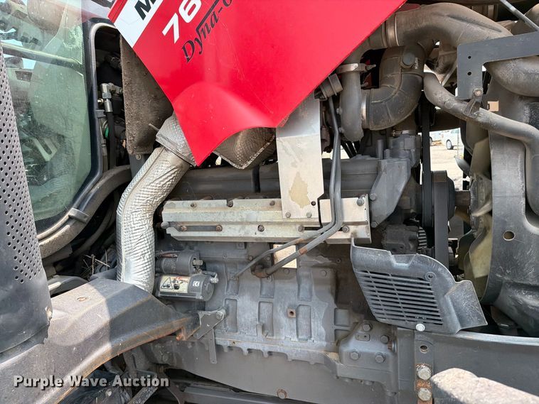image for item EX4094 2013 Massey Ferguson 7619 Dyna-6 MFWD tractor