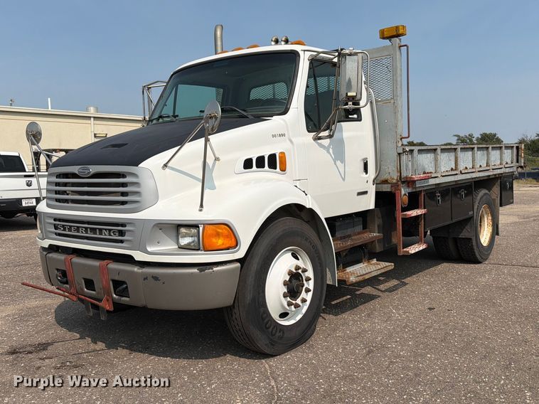 2009 Sterling Acterra dump flatbed truck