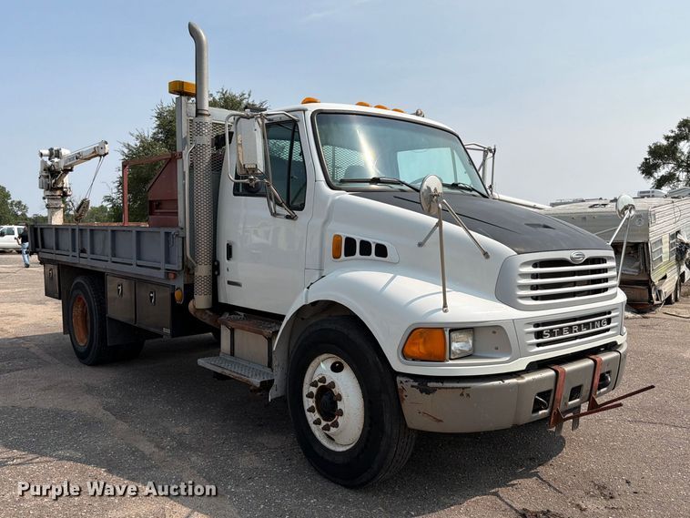 image for item EX4095 2009 Sterling Acterra dump flatbed truck