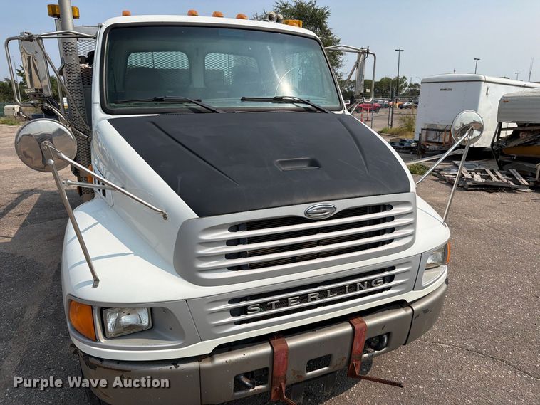 image for item EX4095 2009 Sterling Acterra dump flatbed truck