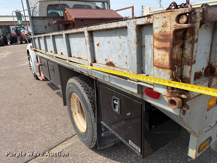 image for item EX4095 2009 Sterling Acterra dump flatbed truck
