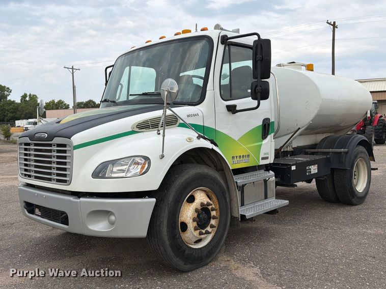 2010 Freightliner M2 Business Class Hybrid Electric water truck
