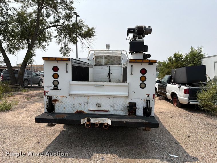 image for item EX4101 2008 Chevrolet C5500 Crew Cab utility / service truck