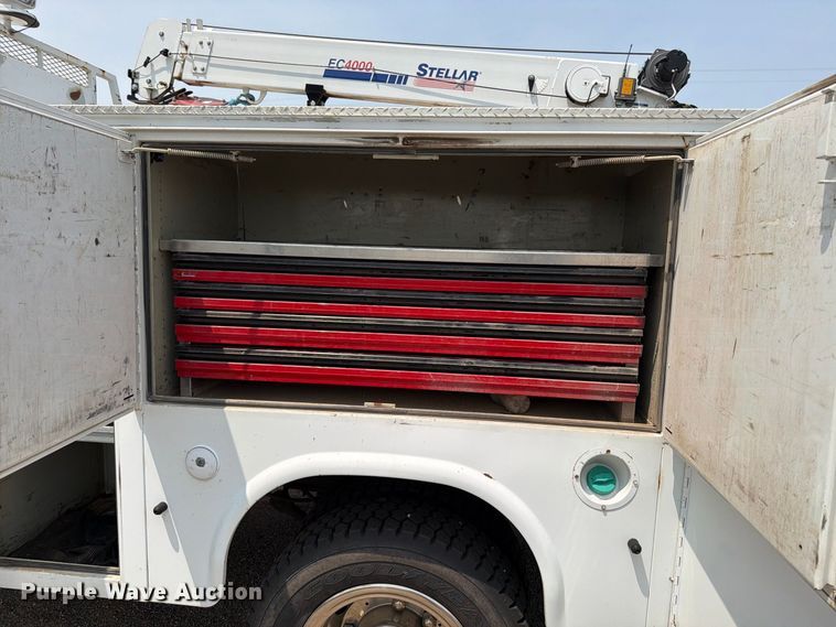 image for item EX4101 2008 Chevrolet C5500 Crew Cab utility / service truck