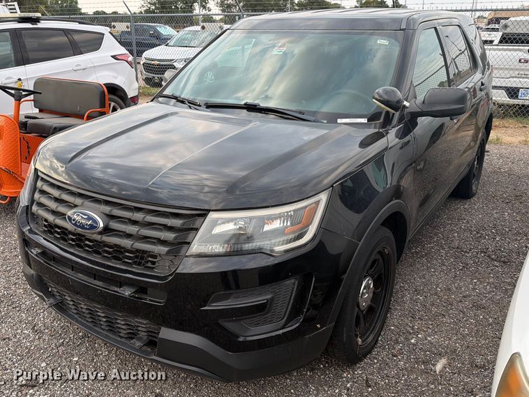 2018 Ford Explorer Police SUV