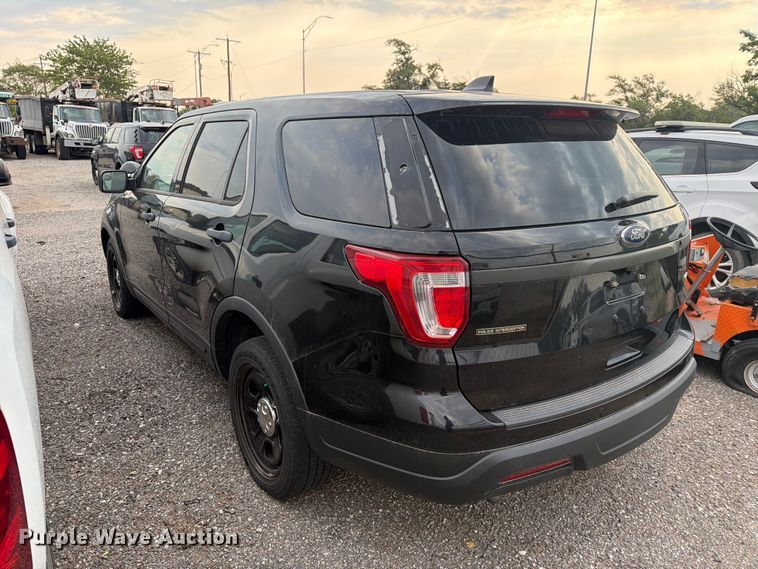 image for item MZ9839 2018 Ford Explorer Police SUV