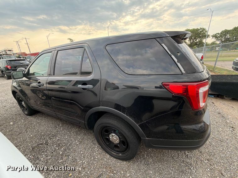 image for item MZ9839 2018 Ford Explorer Police SUV
