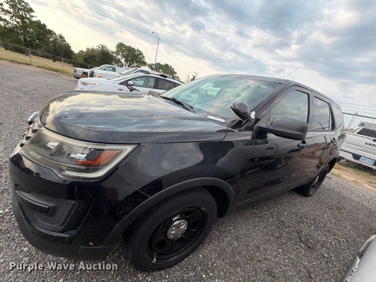 image for item MZ9839 2018 Ford Explorer Police SUV